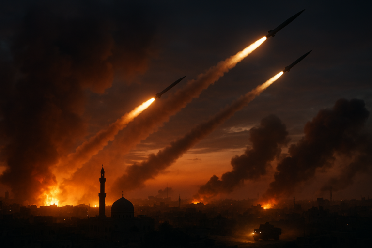 Escalation in the Middle East: Iran Launches Strikes on Israel and Gulf Regions