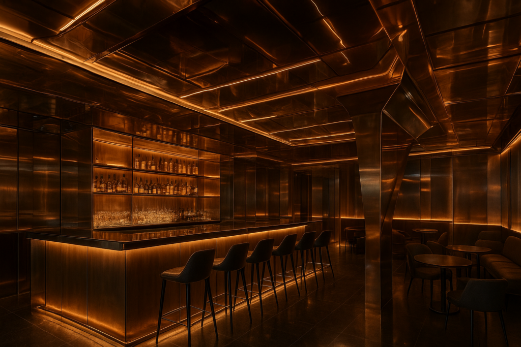 interior design New Delhi bar - Innovative Interior Design Transforms Experience at New Delhi Bar