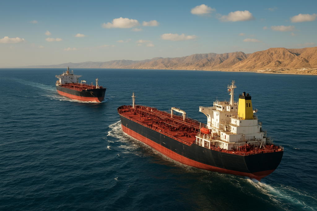 Iran Strait of Hormuz - Tensions Rise as Iran Permits Oil Ships Through Strait of Hormuz,