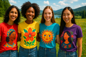Collaborating with Local Artists for Unique Girls Trip T-Shirt Designs