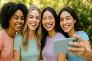 Maximize Group Photos with Matching or Coordinated Girls Trip Shirts